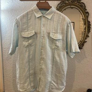 Tommy Bahama breathable cotton.